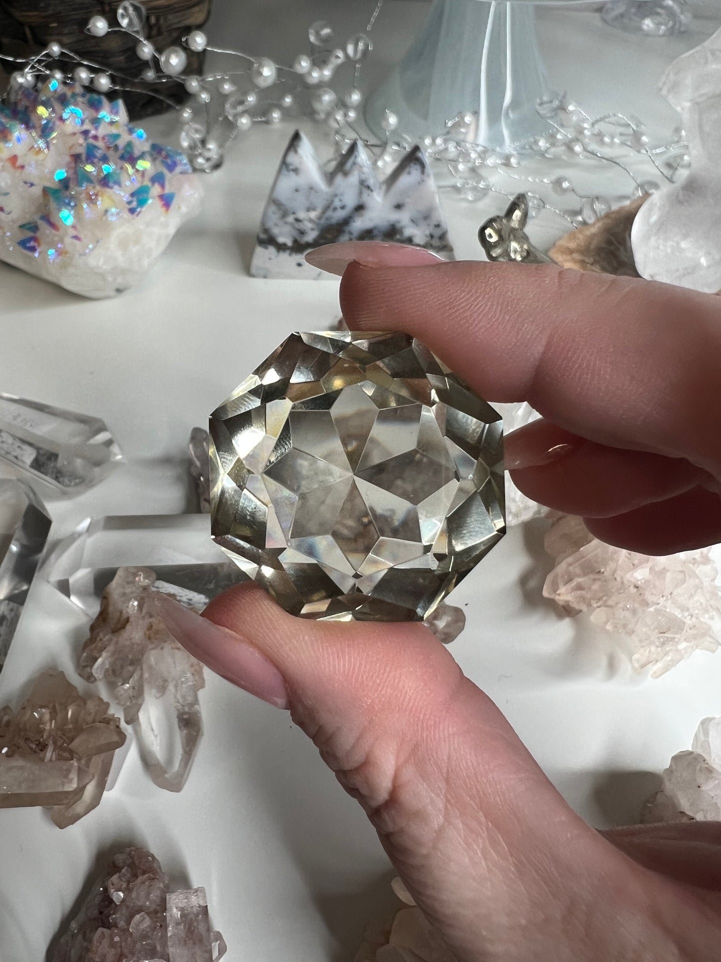 Heat Treated Citrine Diamond