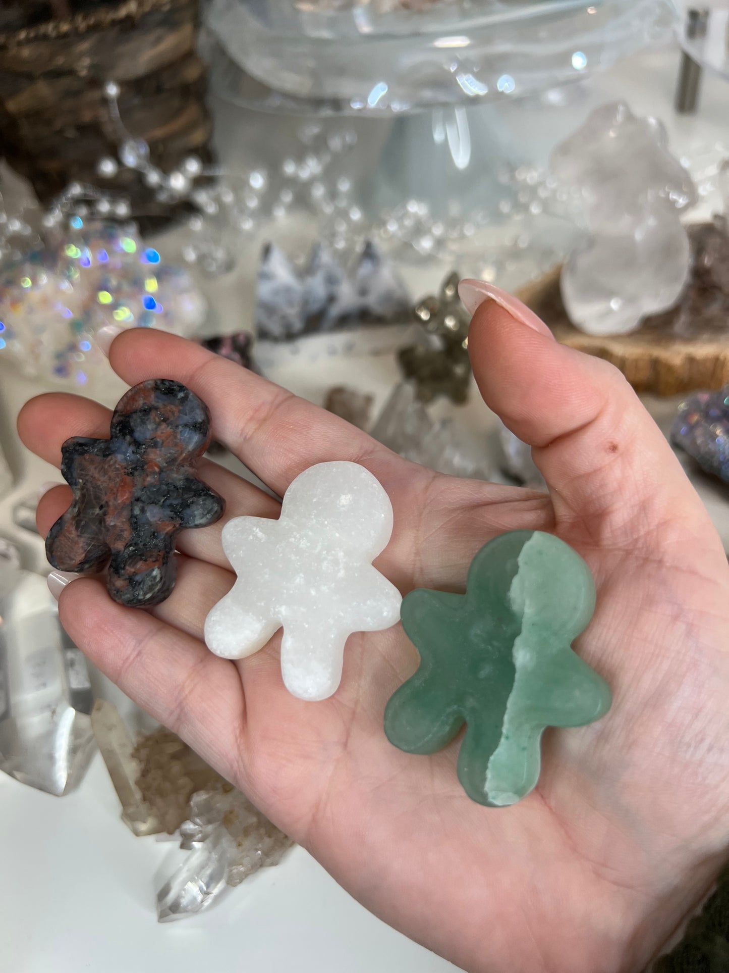 Crystal Gingerbread Man
