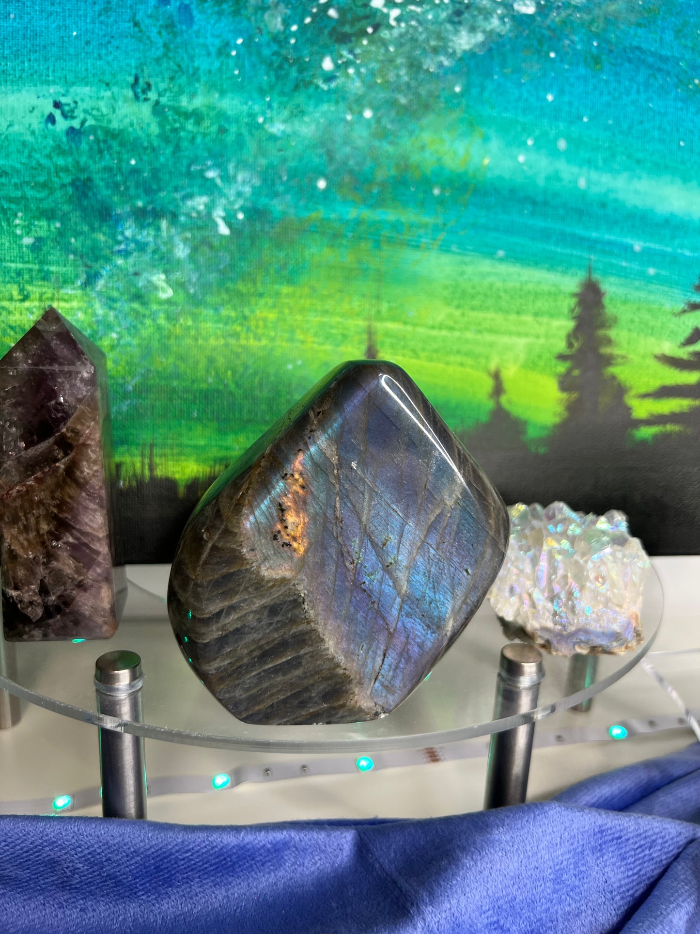Purple Labradorite Free Form 576g