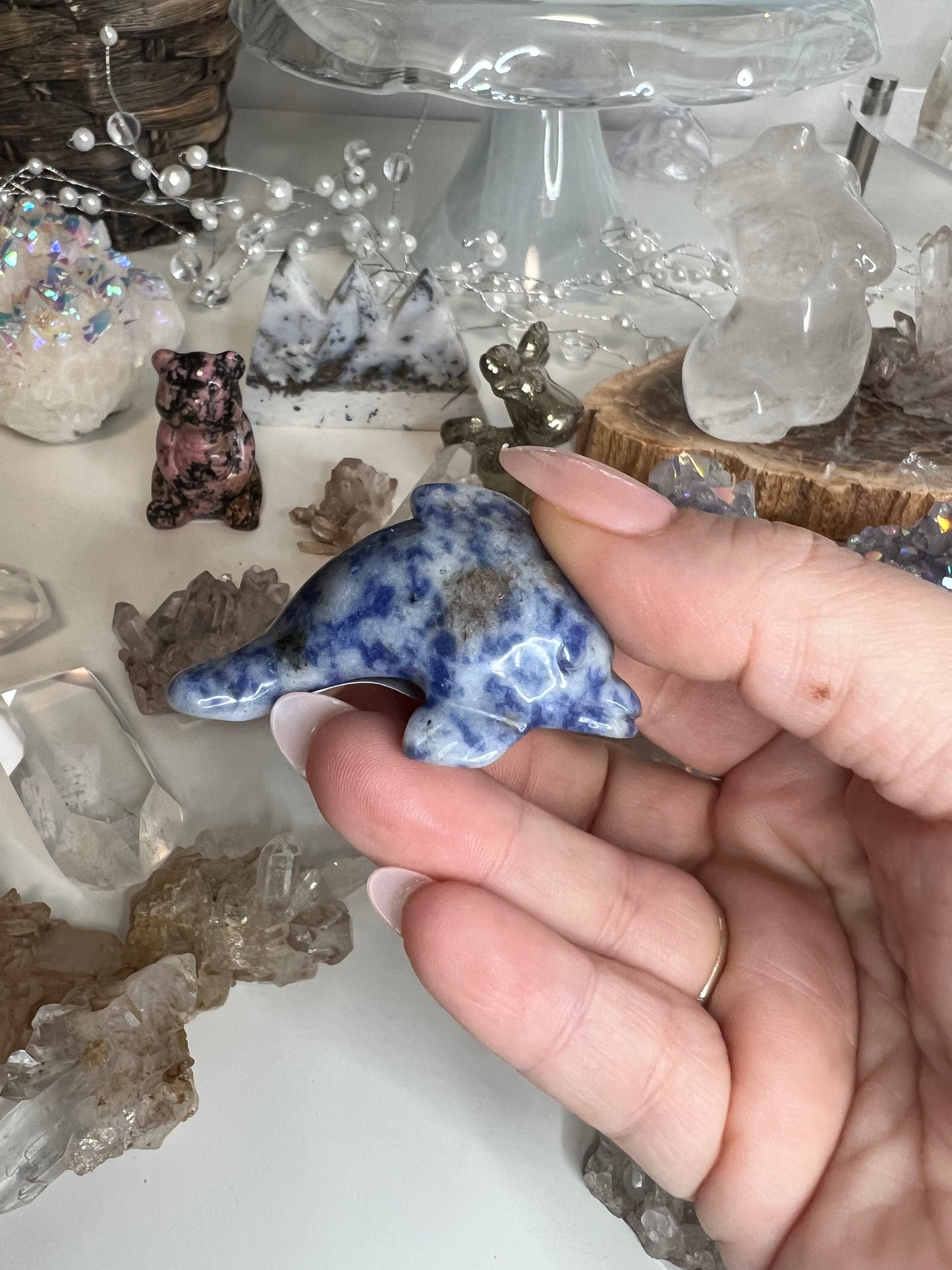 Blue Sodalite Dolphin