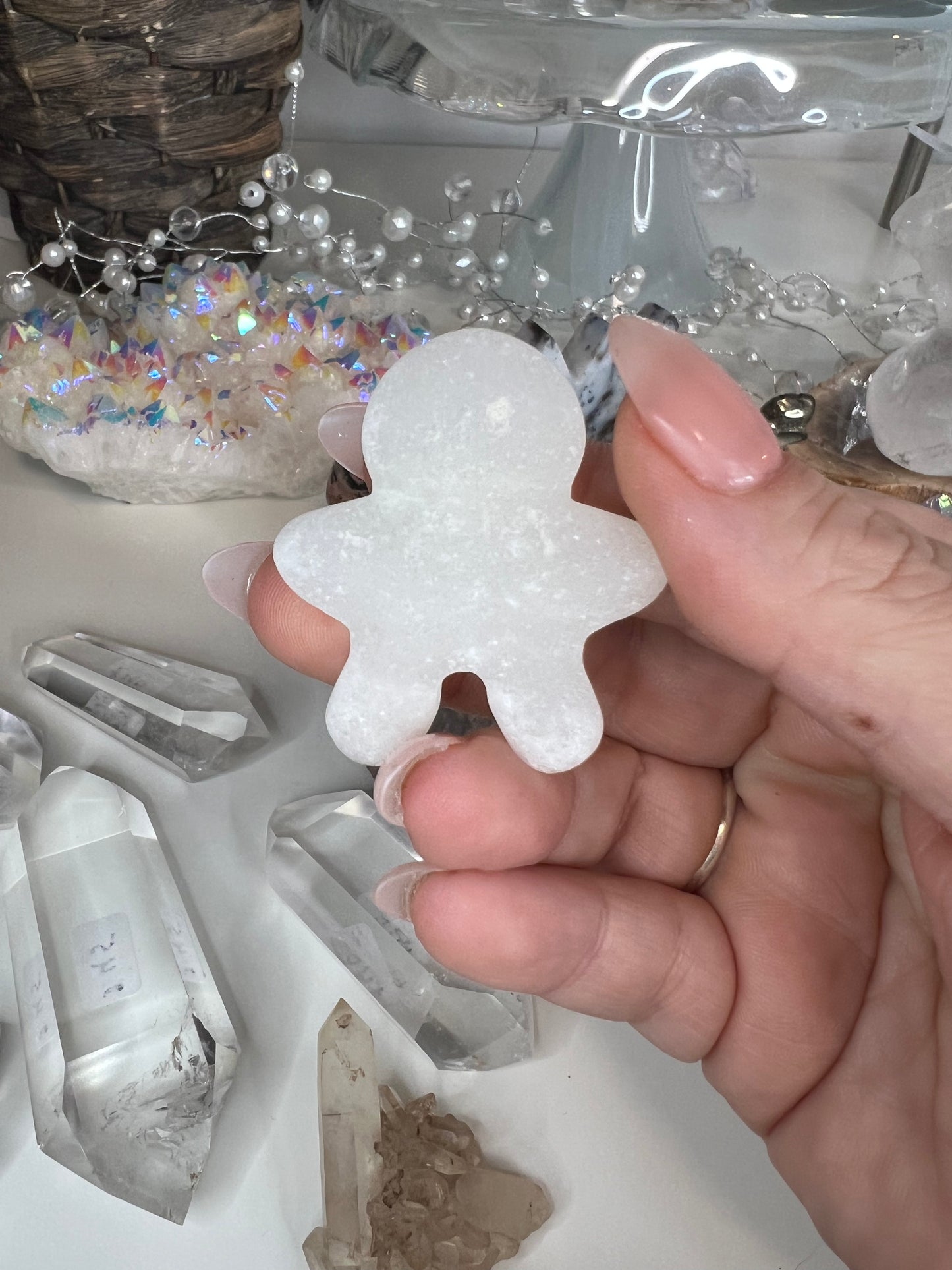 Crystal Gingerbread Man