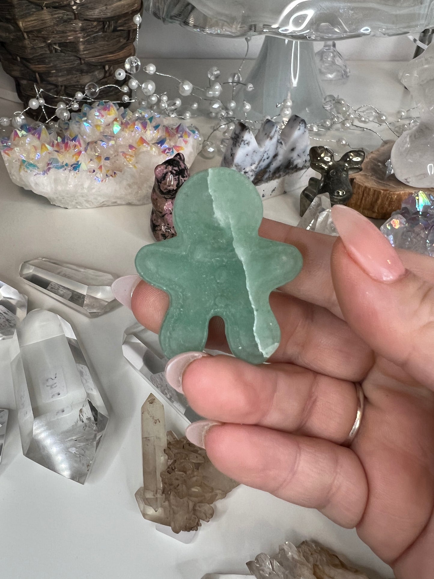 Crystal Gingerbread Man