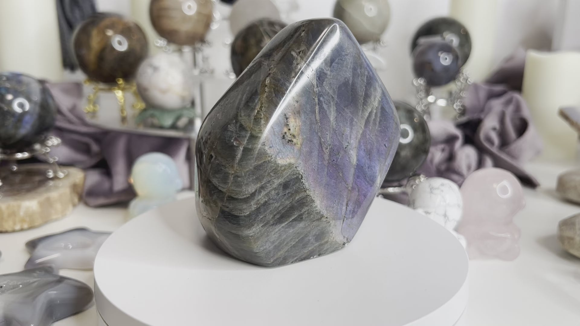 Purple Labradorite Free Form
