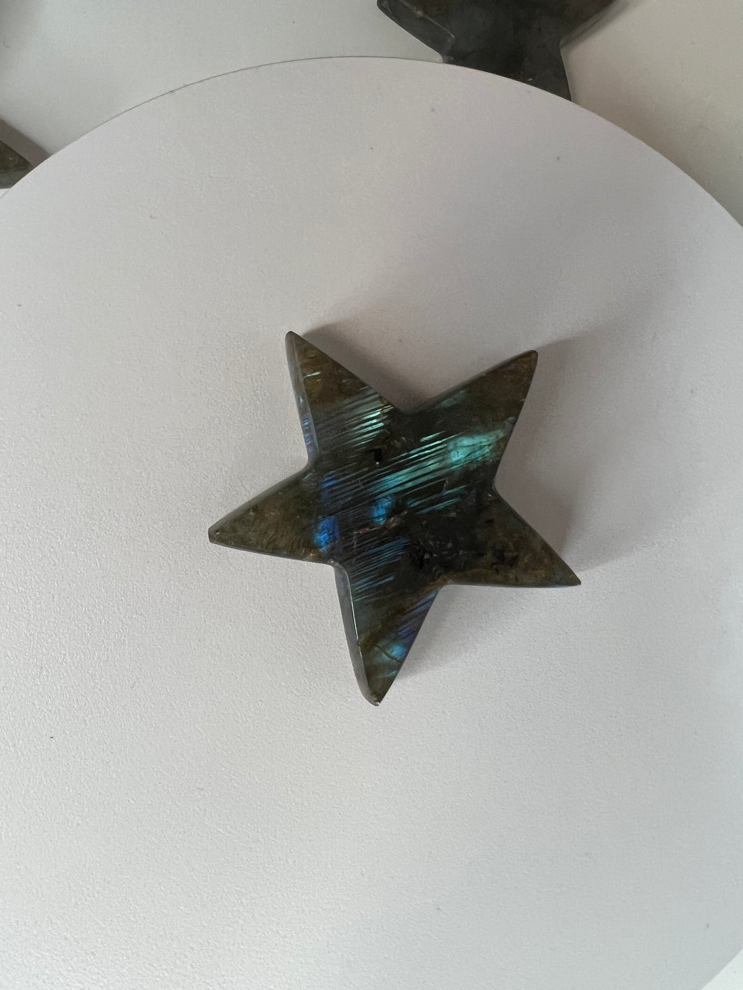 Labadorite Star 2"high 22g #1