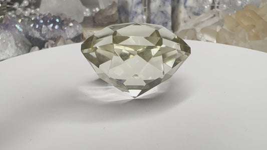 Heat Treated Citrine Diamond