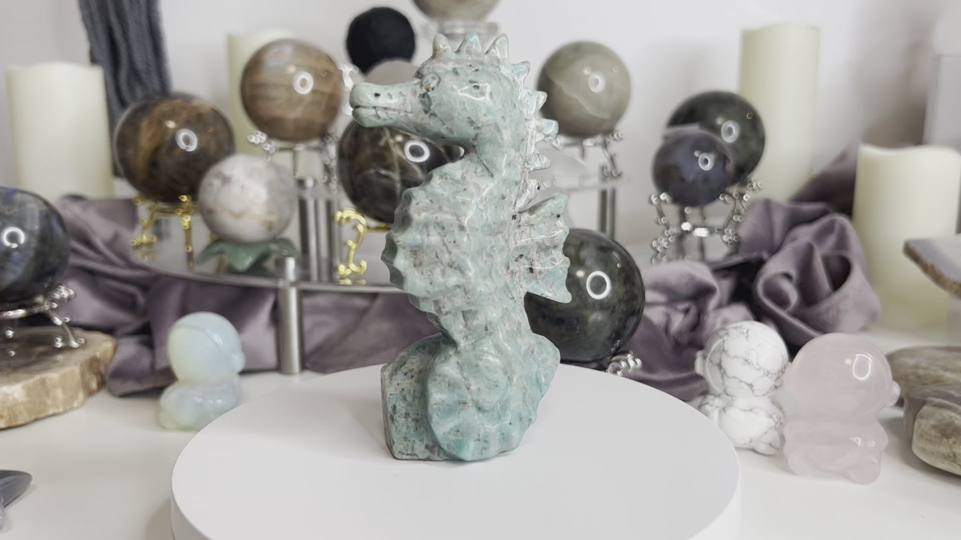 Amazonite Sea Horse