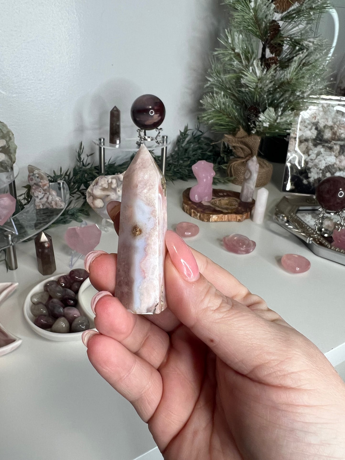 Flower Agate Smaller Towers