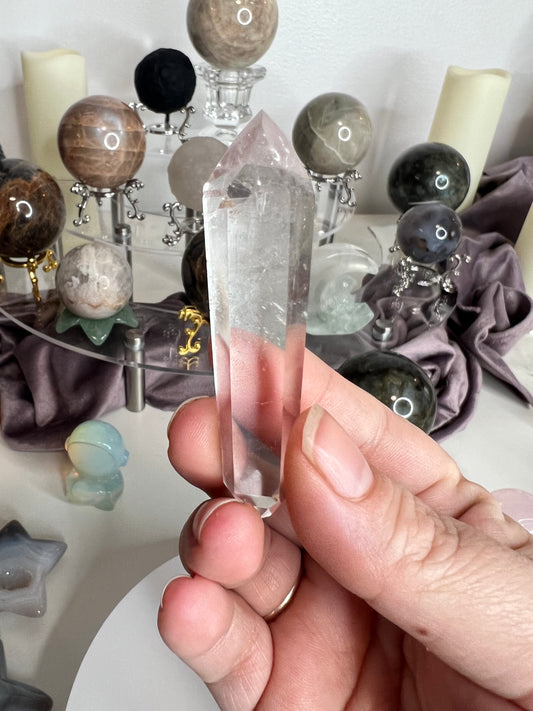 High Quality Double Point Lemurain Quartz #1
