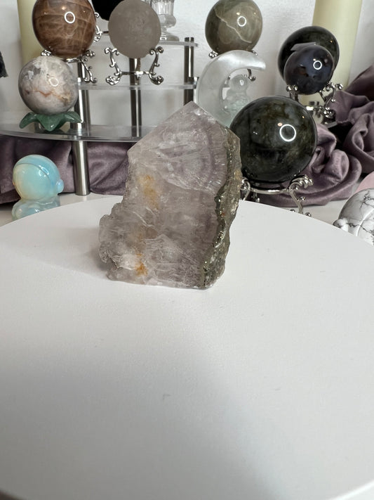 Pyrite with Fluorite Towers #6 96g