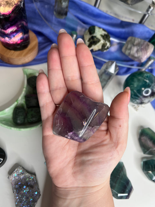 Big Fluorite Tumbles #2