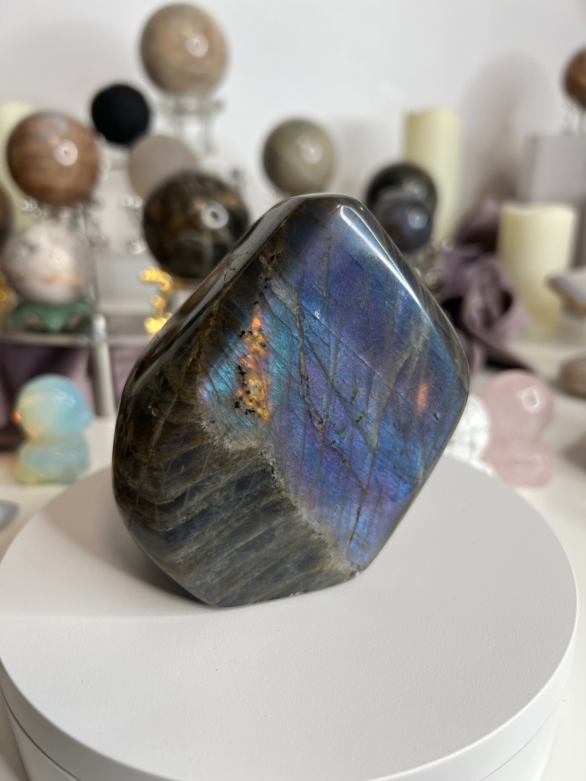 Purple Labradorite Free Form