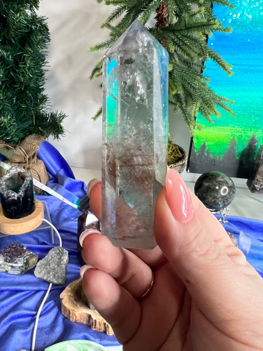 Smokey Fluorite Tower #3