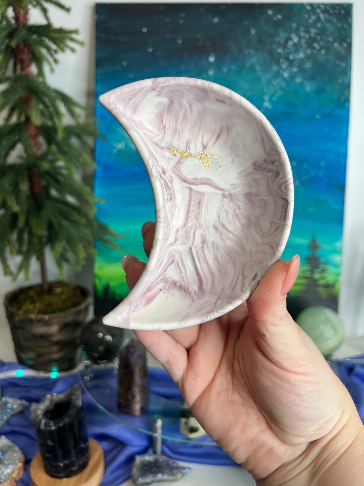 Handcrafted Moon bowl