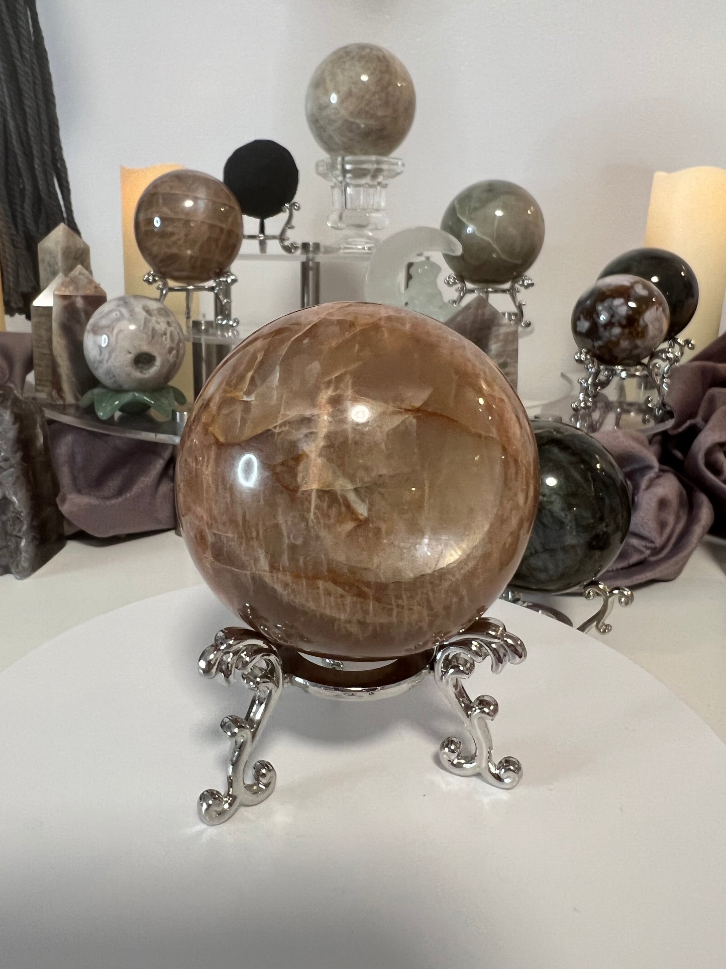 Peach Moonstone 254g