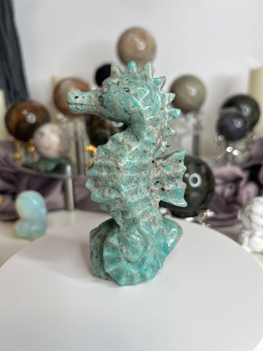 Amazonite Sea Horse