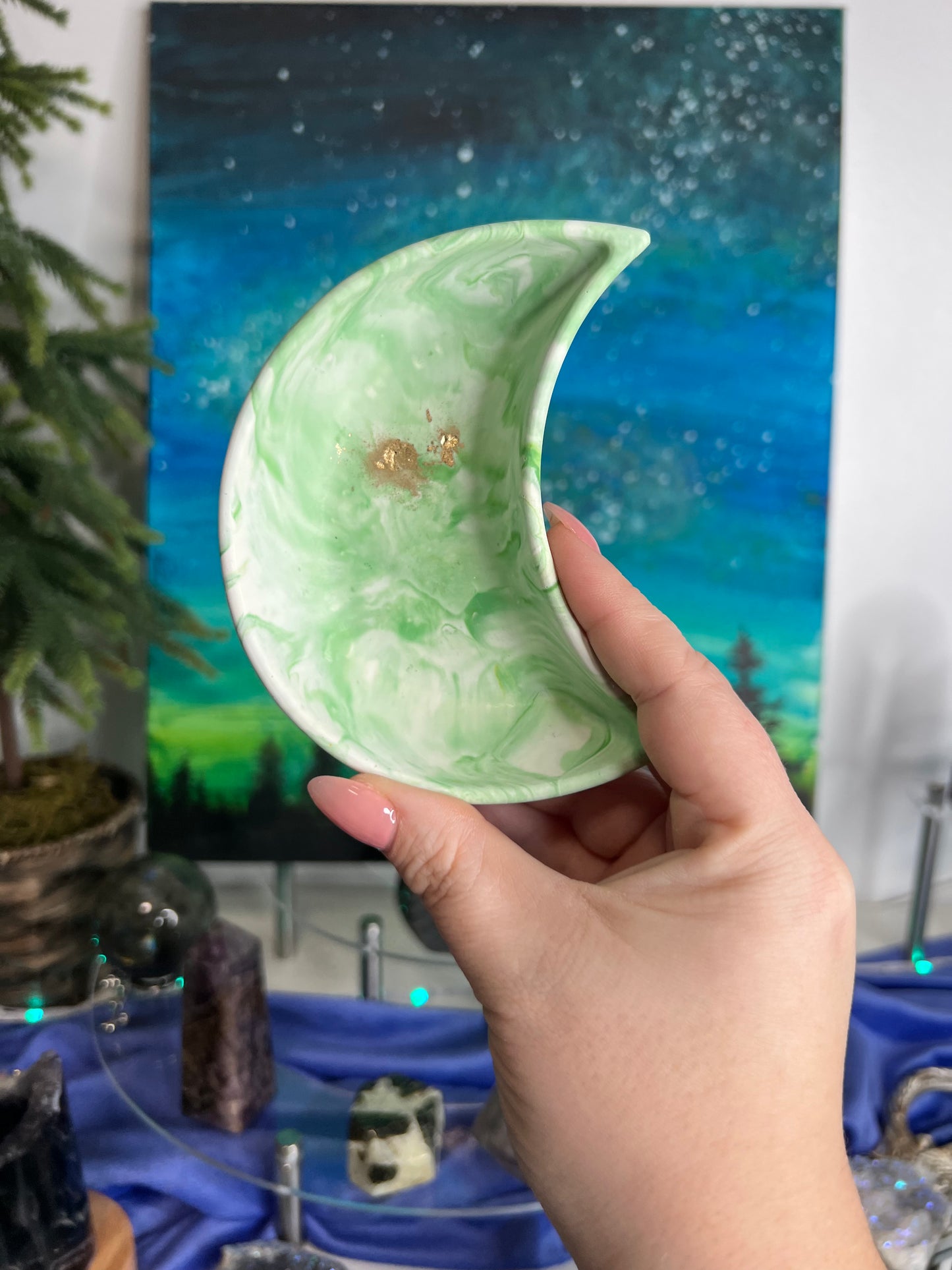 Handcrafted Moon bowl