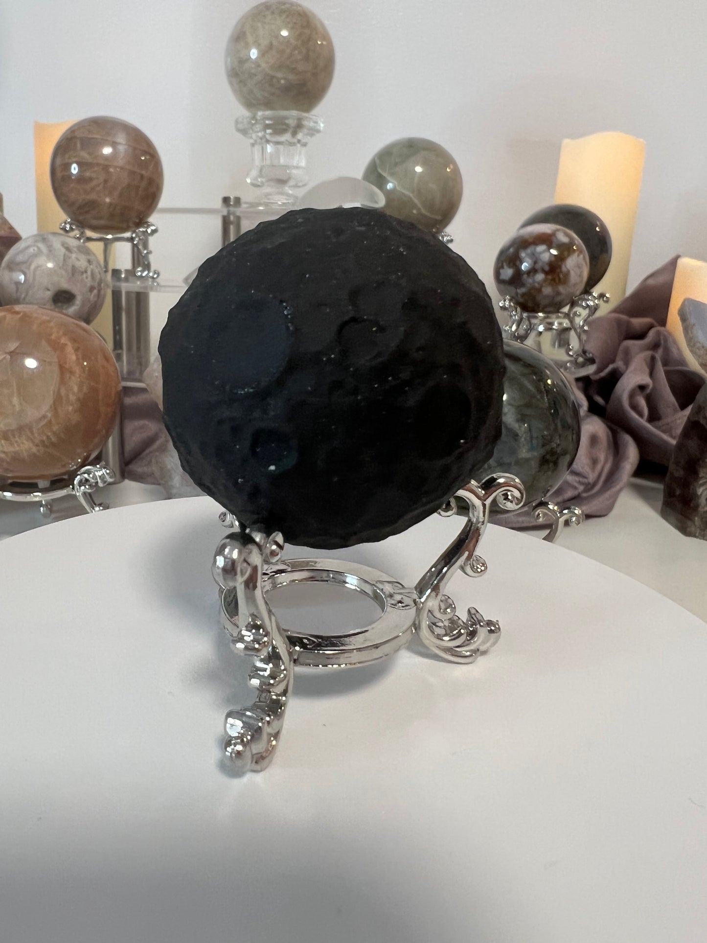 Black Obsidian Moon 45mm