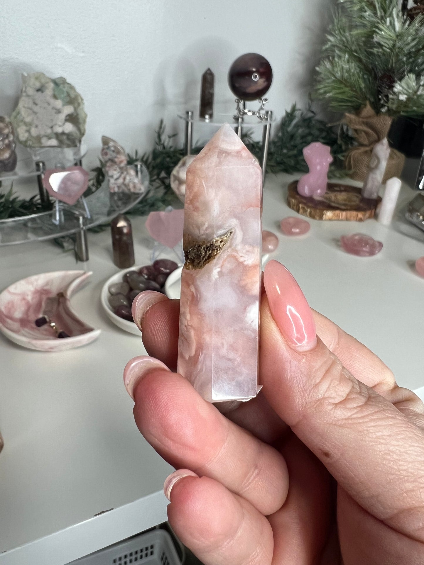 Flower Agate Smaller Towers