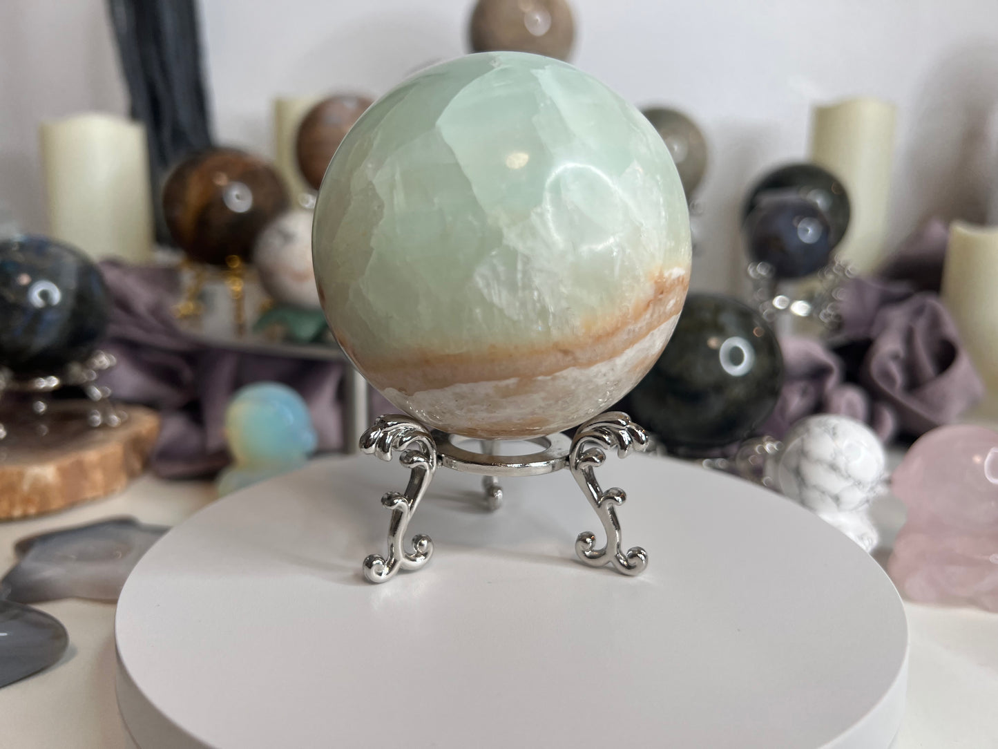 Caribbean Calcite Sphere